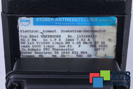 ES42 STOBER K203SG-0500-ES42 VARIKLIS SU PAVARŲ DĖŽE