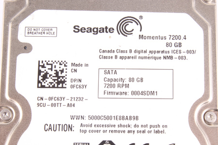 ST980412ASG SEGATE 80GB