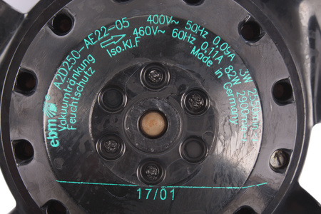 A2D250-AE22-05 EBM 260X260X60MM 460V, 0.11A, VENTILIATORIUS