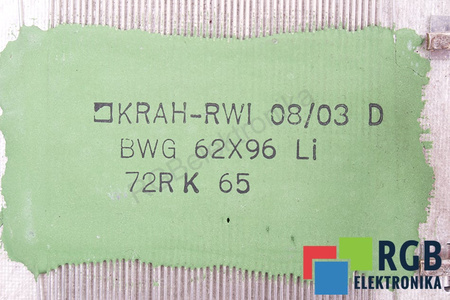 ATSPARUMAS 72 OHM KRAH-RWI 72OHM ATSPARUMAS