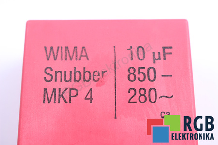 KONDENSATORIUS 10UF 850VDC WIMA