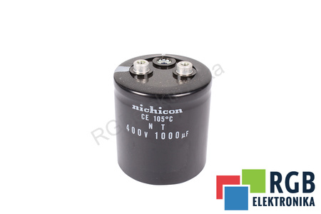 KONDENSATORIUS 1000UF 400V NICHICON KONDENSATORIUS