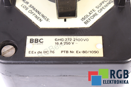 GHG2722100V0 BBC BROWN BOVERI