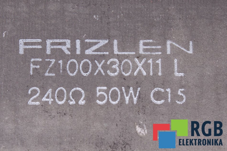 FZ100X30X11 FRIZLEN 240 OHM 50W