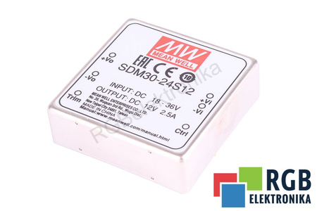 SDM30-24S12 MEAN WELL