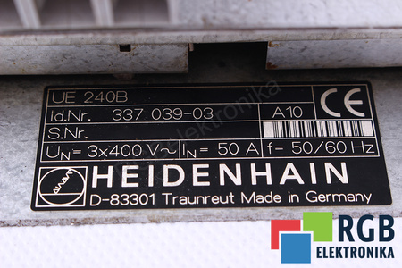 UE240B HEIDENHAIN ID.NR.337039-03