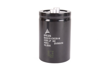 KONDENSATORIUS B43310-C9228-M EPCOS 2200UF, 400V, 63MM, 97MM