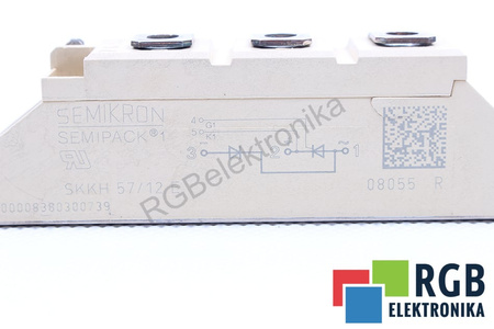 SKKH57/12E SEMIKRON SEMIPACK 1 57A, 1200V