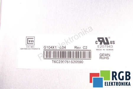 G104X1-L04 CHI MEI REV.C2 10.4" LCD MATRICA