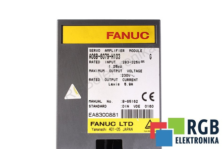 A06B-6079-H103 FANUC SERVO AMPLIFIER MODULE