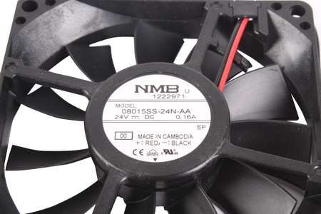 08015SS-24N-AA-00 NMB TECHNOLOGIES 80X80X15MM, 24V, 0.12A VENTILIATORIUS