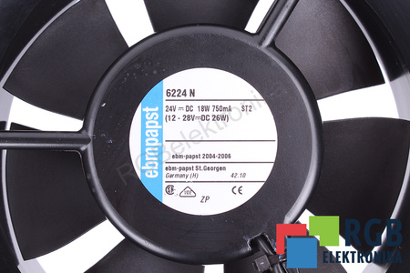 6224N EBM PAPST VENTILIATORIUS