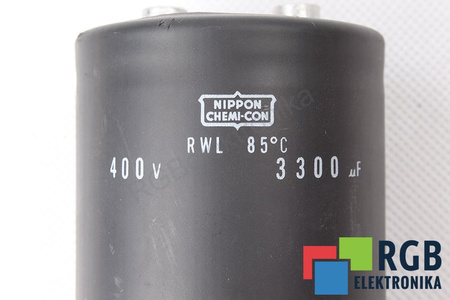 KONDENSATORIUS 3300UF 400V NIPPON KONDENSATORIUS