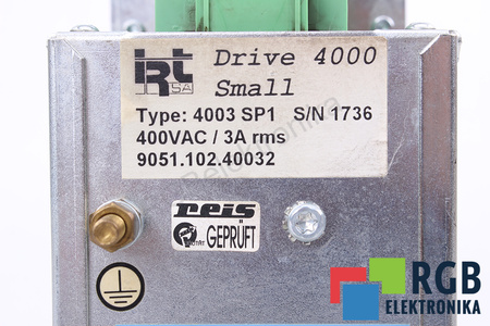 4003 SP1 REIS ROBOTICS DRIVE 4000 SMALL 9051.102.40032