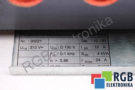 MW4/8-2 AMK PUMASYN 310V 190V