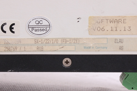 SX-1/22/1/0 (FB-1/2X) ELAU SOFTWARE V06.11.13 TINKLELIS