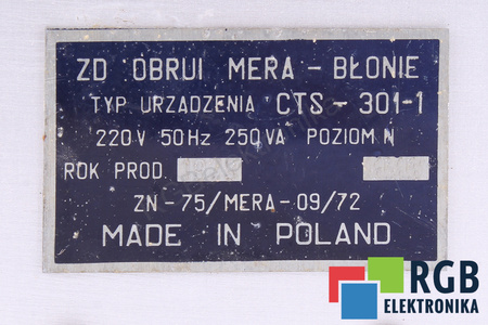 CTS-301-1 MERA BŁONIE