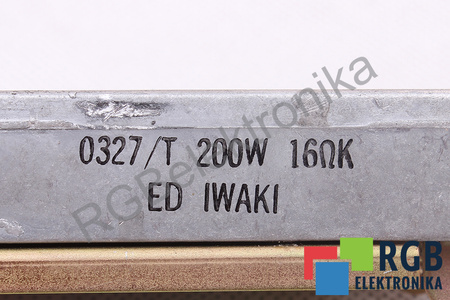 0327/T IWAKI 16OHM, 0.2KW STABDYMO VARŽA
