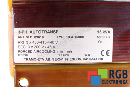 3A15000 TRAMO-ETV AB