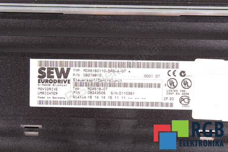 MDX61B0110-5A3-4-0T SEW EURODRIVE MOVIDRIVE BE DANGTELIO
