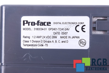 GP2401-TC41-24V PRO-FACE 3180034-01
