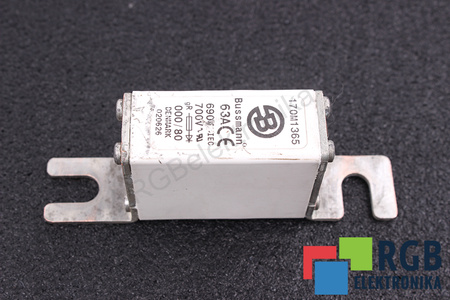 SAUGIKLIS 170M1365 BUSSMANN GR 63A, 690V, 700V SAUGIKLIS