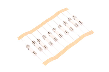 LĖTO VEIKIMO KERAMINIS CILINDRINIS SAUGIKLIS 0215002.MRET1P LITTELFUSE 250V, 2A, 5X20MM, 10PCS