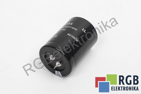KONDENSATORIUS B43505-A9477-M42 EPCOS 470UF, 400VDC KONDENSATORIUS