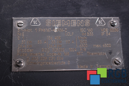 1PH6167-4CF06-Z SIEMENS Z:K05 K09 K31 K84