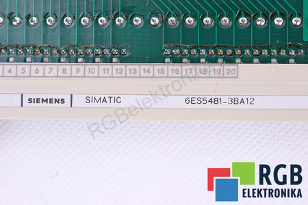 6ES54813BA12 SIEMENS SIMATIC S5