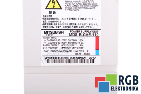 MDS-B-CVE-110 MITSUBISHI ELECTRIC