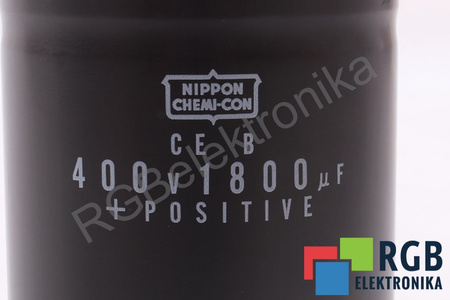 KONDENSATORIUS CE B NIPPON 1800UF, 400V