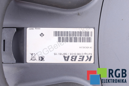 KETOP C100 D-CE KEBA 59718/15 MOKYMO PAKABUKAS