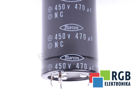 KONDENSATORIUS AUF-M40 MARCON 480UF, 450V
