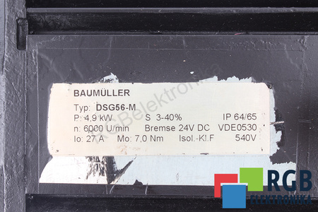 DSG56-M BAUMÜLLER 4.9KW
