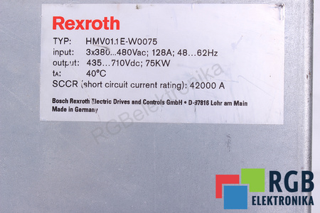 HMV01.1E-W0075-A07-NNNN BOSCH REXROTH INDRADRIVE M