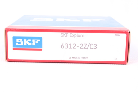 6312-2Z/C3 SKF 60X130X31 11000RPM, 5600RPM, 85.2KN, 52KN GUOLIS