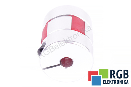 YH10-25-6-10-30 D=25MM D1/ D2=6/10MM L=30MM ALUMINIUM ELASTINĖ ŽNABTINĖ MOVA