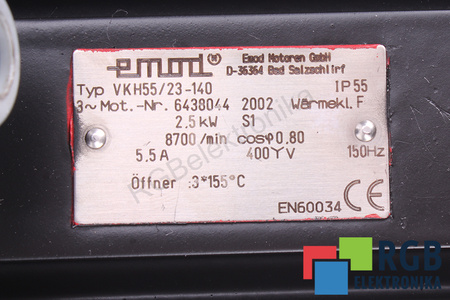 VKH55/23-140 EMOD STATORIAUS