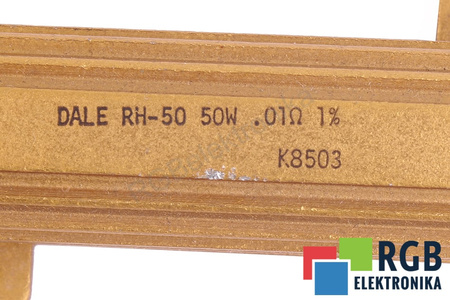 ATSPARUMAS RH-50 DALE 0.01 OHM 0.01OHM, 50W ATSPARUMAS