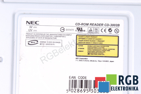 CD-3002B NEC CD-ROM DISKAS