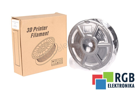 1,75MM PETG FILAMENT 0.5KG BLACK FLASHFORGE