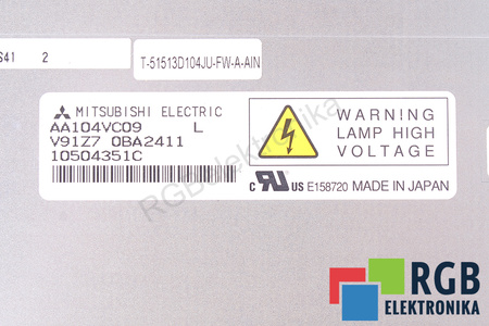 AA104VC09 MITSUBISHI ELECTRIC LCD MATRICA