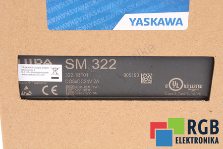 322-1BF01 YASKAWA VIPA SM322 ANALOGAS 6ES7322-1BF01-0AA0