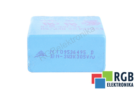 KONDENSATORIUS B32924X2MKP/SH40/105/56/B EPCOS 3.3UF, 305V KONDENSATORIUS