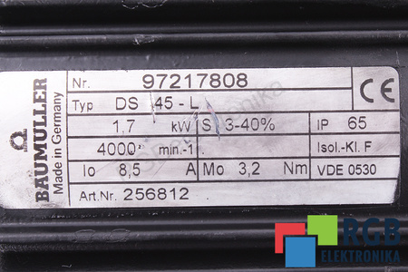 DS45-L BAUMÜLLER 1.7KW STATORIAUS