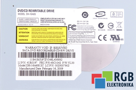 DH-16A6S LITE-ON DVD / CD ROM