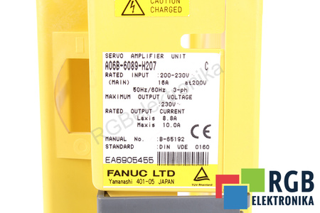 A06B-6089-H207 FANUC KORPUSAS