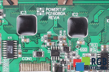 PG16080A POWERTIP LCD EKRANAS