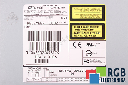 PX-W4824TA PLEXTOR CD-ROM DISKAS